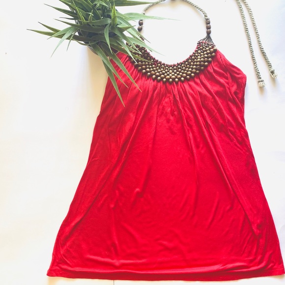 Wet Seal Red Top - Picture 2 of 4